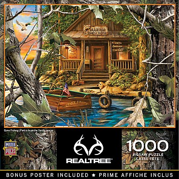 Realtree - Gone Fishing 1000 Piece Puzzle