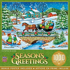 Holiday - Over the River 1000 Piece Puzzle