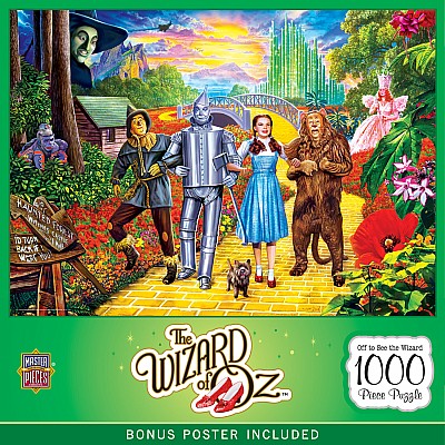 The Wizard of Oz - Off to See the Wizard 1000 Piece Puzzle
