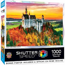 Shutter Speed - Autumn Castle 1000 Piece Puzzle By