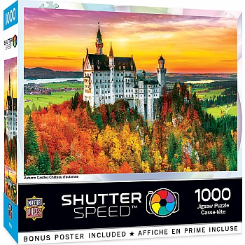 Shutter Speed - Autumn Castle 1000 Piece Puzzle By