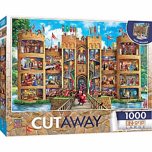Cutaways - Medieval Castle 1000 Piece EZ Grip Puzzle