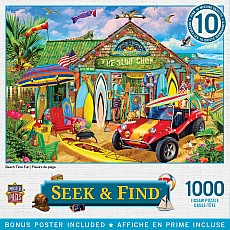 Seek & Find - Beach Time Fun 1000 Piece Puzzle