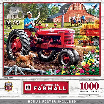 Case IH/Farmall - Coming Home 1000 Piece Puzzle