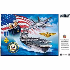 US Navy - Anchors Aweigh 1000 Piece Puzzle