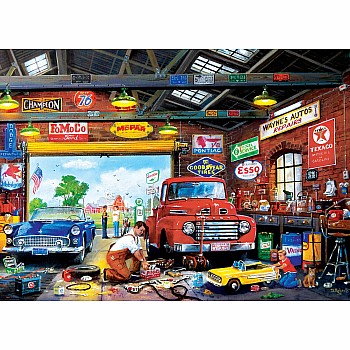 Childhood Dreams - Wayne's Garage 1000 Piece Puzzle