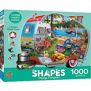Contours - Happy Campers 1000 Piece Puzzle