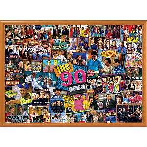 TV Time - 90's Shows 1000 Piece Puzzle