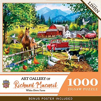 Art Gallery - White Dove Farm 1000 Piece Puzzle
