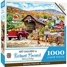 Art Gallery - Old Creek Bridge 1000 Piece Puzzle