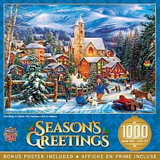 Holiday - Sledding to Home 1000 Piece Puzzle