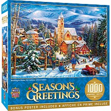 Holiday - Sledding to Home 1000 Piece Puzzle