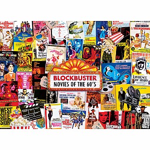 Blockbuster Movies - 60's 1000 Piece Puzzle