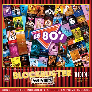 Blockbuster Movies - 80's 1000 Piece Puzzle