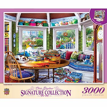Signature - Puzzler's Retreat 3000 Piece Puzzle - Flawed