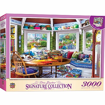 Signature - Puzzler's Retreat 3000 Piece Puzzle - Flawed