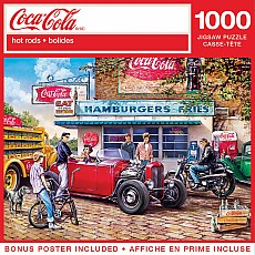 Coca-Cola - Hot Rods 1000 Piece Puzzle