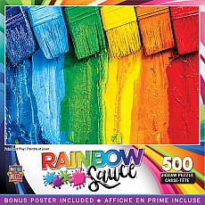 Rainbow Sauce - Paint and Play 500 Piece Puzzle
