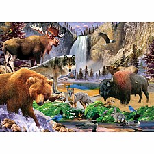 National Parks - Yellowstone 500 Piece Puzzle