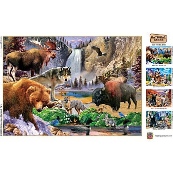 National Parks - Yellowstone 500 Piece Puzzle