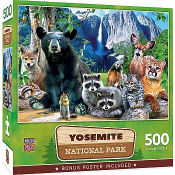 National Parks - Yosemite 500 Piece Puzzle