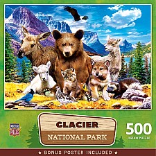 National Parks - Glacier 500 Piece Puzzle
