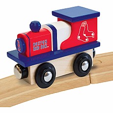 Boston Red Sox MLB Wood Train Engine