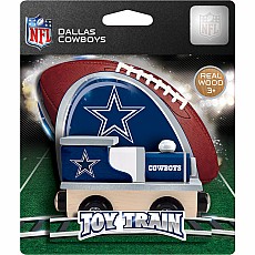 Dallas Cowboys NFL Wood Train Engine