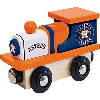 Houston Astros MLB Wood Train Engine