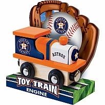 Houston Astros MLB Wood Train Engine