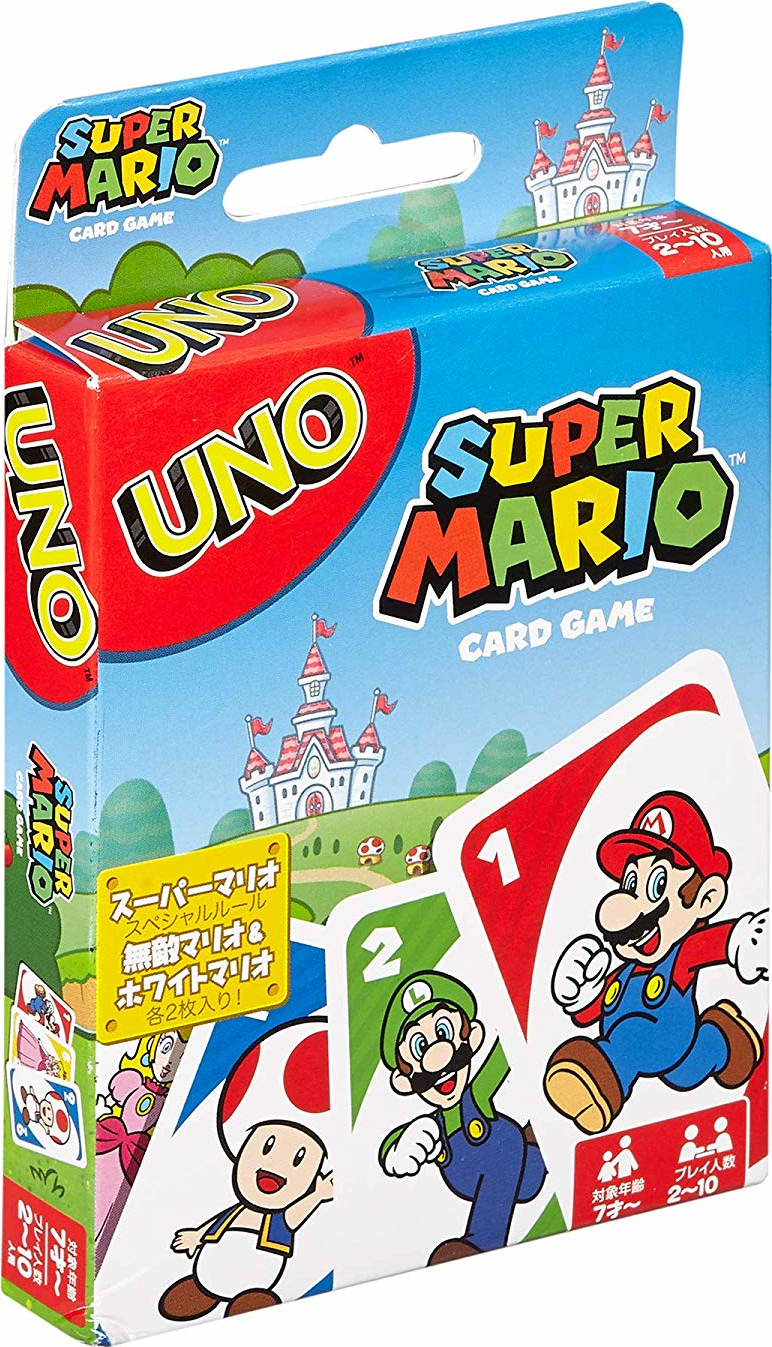 UNO Super Mario Card Game 