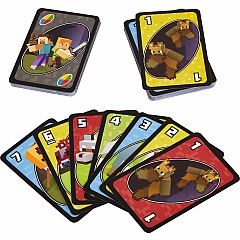 Uno Minecraft Card Game Family