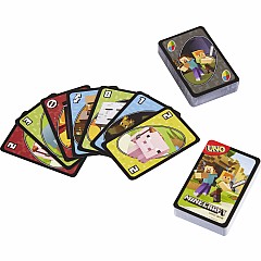 Uno Minecraft Card Game Family