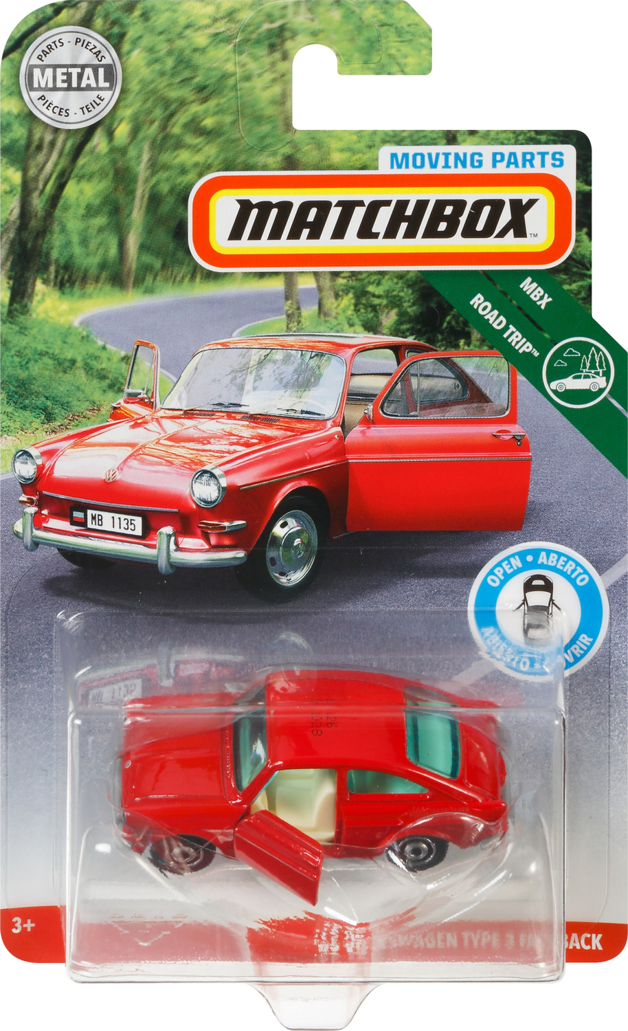 Matchbox 1:64 Car Moving Parts - Assorted
