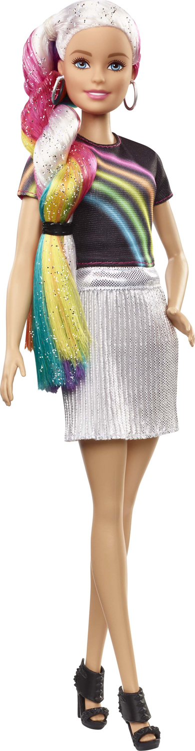 Barbie Rainbow Sparkle Hair Doll - Imagine That Toys