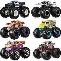 Hot Wheels toy vehicle - Monster Trucks 1:64 Demo Doubles 2-Pk Ast 2022 Mix 2 - 21A