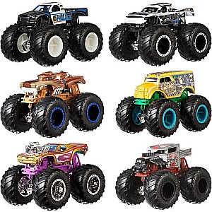 Hot Wheels toy vehicle - Monster Trucks 1:64 Demo Doubles 2-Pk Ast 2022 Mix 2 - 21A