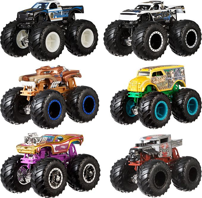 Hot Wheels Monster Trucks 1:64 Demo Doubles 2-pk Collection - The Toy Box  Hanover
