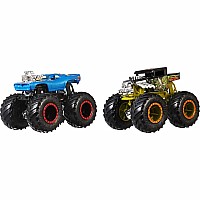 Hot Wheels toy vehicle - Monster Trucks 1:64 Demo Doubles 2-Pk Ast 2022 Mix 2 - 21A