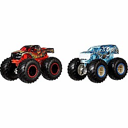 Hot Wheels Monster Trucks 1:64 Demo Doubles 2-pk Collection