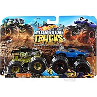 Hot Wheels toy vehicle - Monster Trucks 1:64 Demo Doubles 2-Pk Ast 2022 Mix 2 - 21A