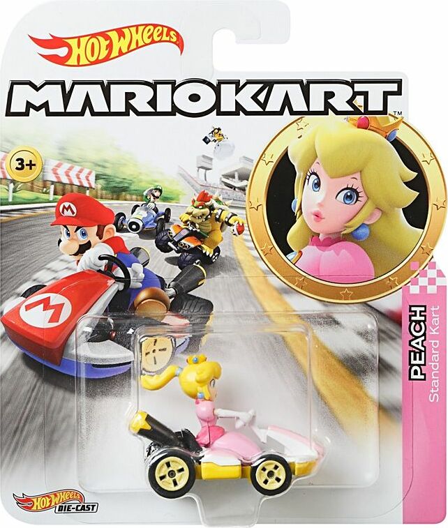 Hot Wheels Mario Kart Replica Die-cast Assorted Vehicles - Toys To Love