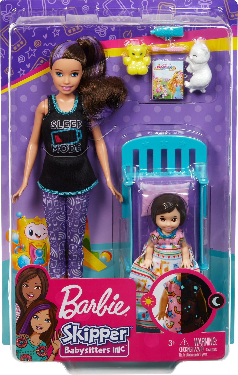 Barbie Skipper Inc. Skipper Babysitters Inc Doll And Accessories - The Toy Box Hanover
