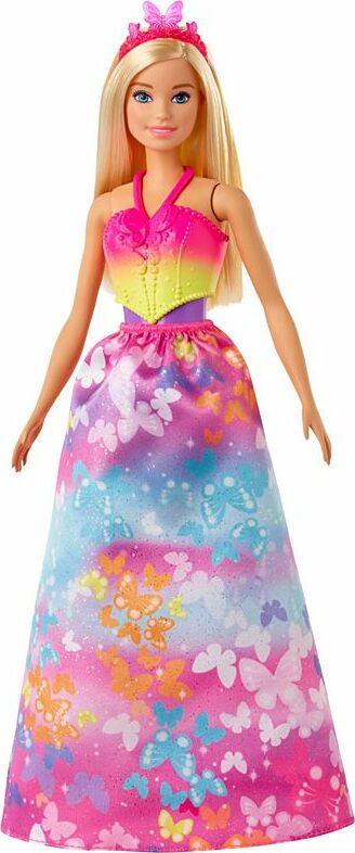 Barbie Dreamtopia Dress Up Doll Gift Set, 12.5-inch, Blonde With 3