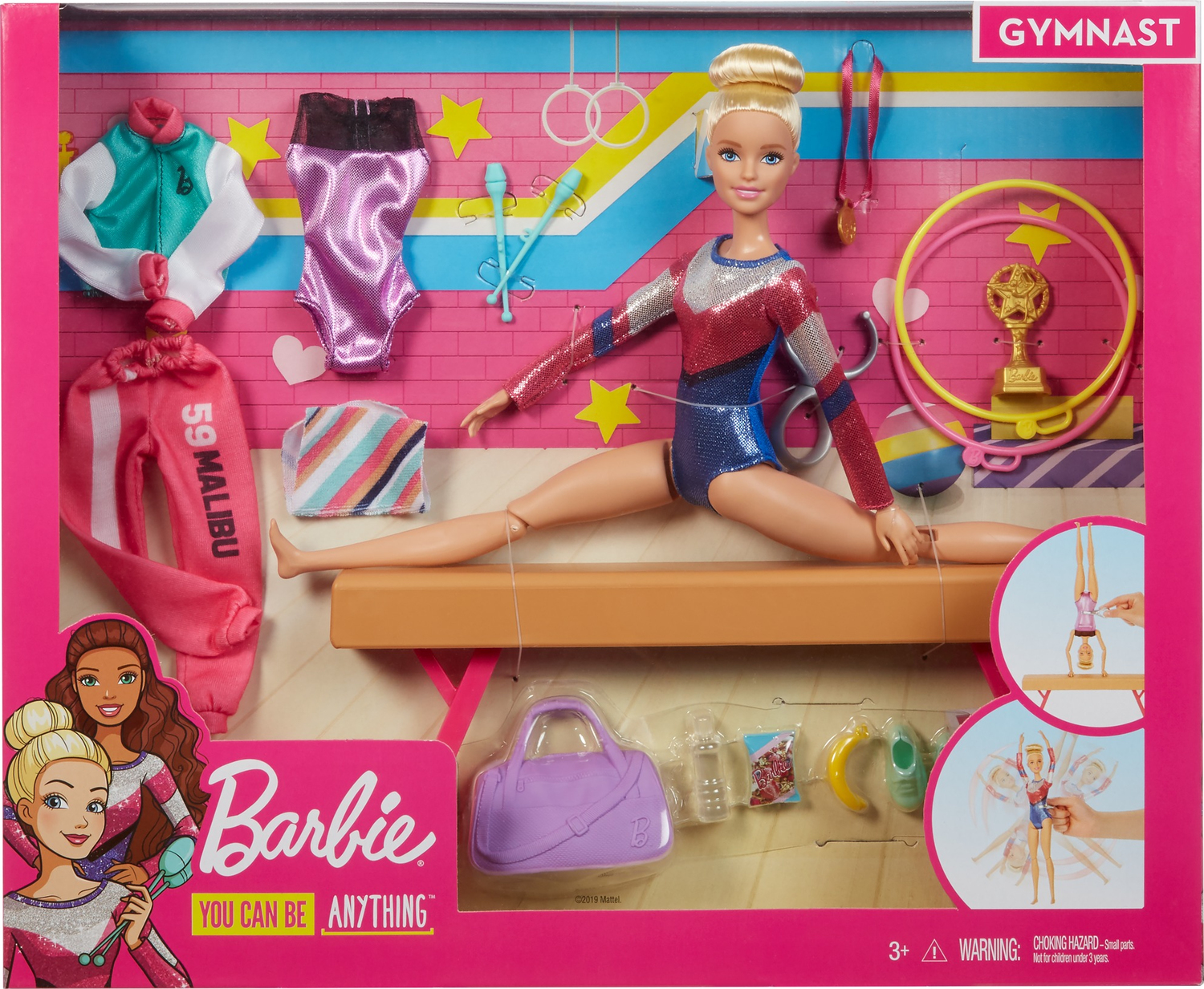 Barbie Gymnastics Doll And Playset - The Toy Box Hanover