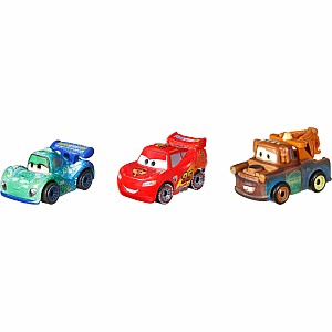 Disney Pixar Cars Mini Racers 3-Pack Assortment
