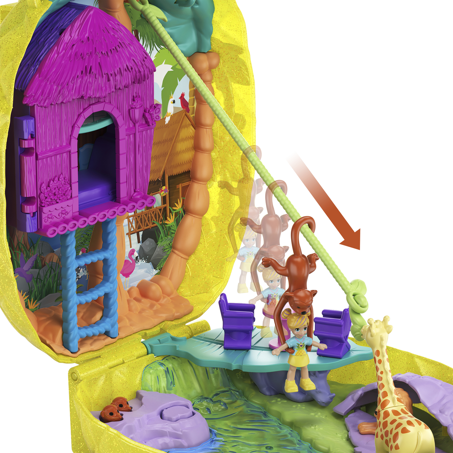 Polly Pocket Best Luau Ever - Play Free Online Games