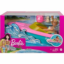 Barbie Doll And Boat