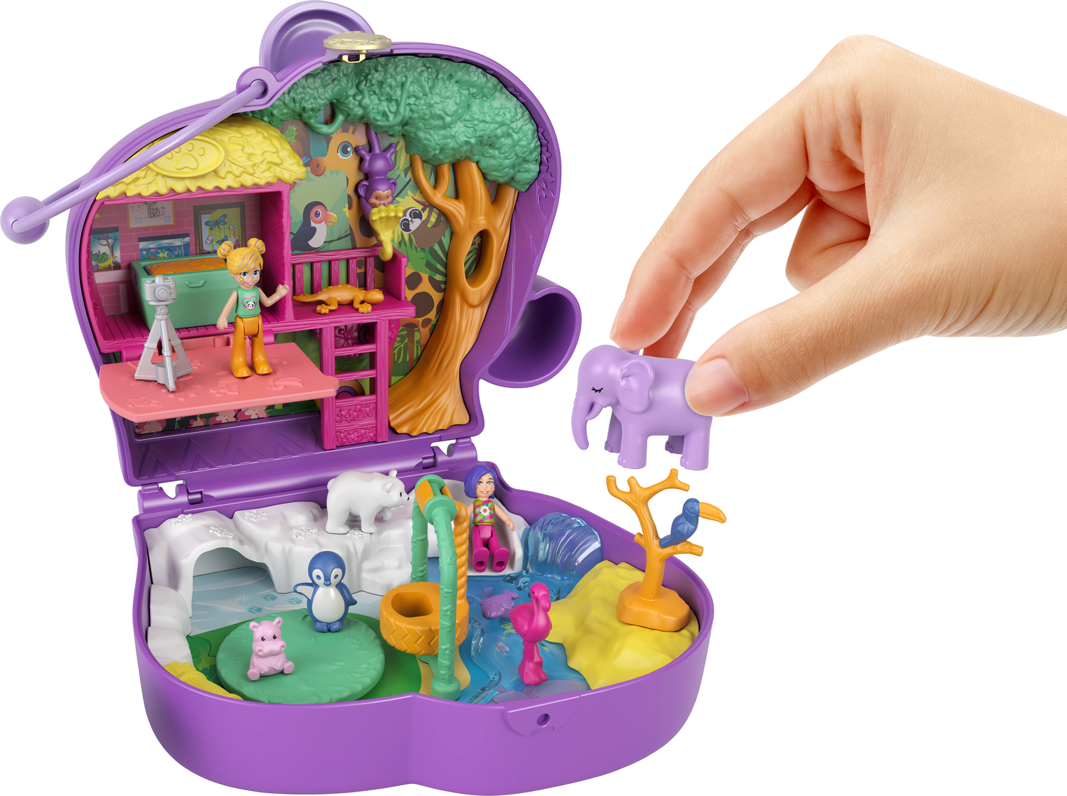 Polly Pocket Race & Rock Arcade Compact - Imagine That Toys