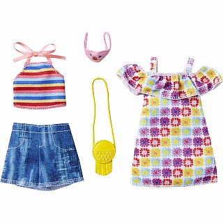 Barbie doll accessory Doll clothes set (assorted)